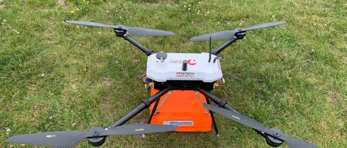 Drone GPR Landcross 1200 Innotech Drone
